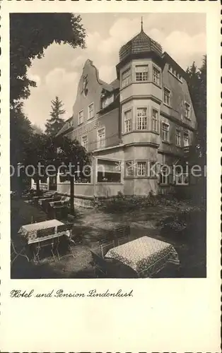 AK / Ansichtskarte Melsungen Fulda Hotel Pension Lindenlust Kat. Melsungen