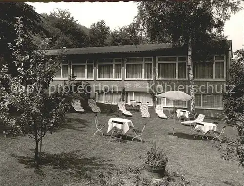 AK / Ansichtskarte Hann. Muenden Parkhotel Garten Kat. Hann. Muenden