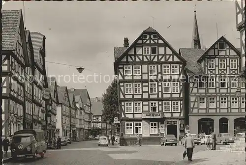 AK / Ansichtskarte Melsungen Fulda Altstadt Fachwerkhaeuser Kat. Melsungen