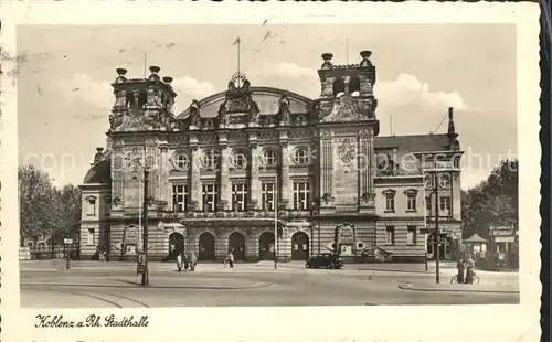 AK / Ansichtskarte Koblenz Rhein Stadthalle Kat. Koblenz