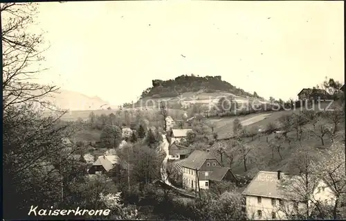 AK / Ansichtskarte Schoena Elbe Kaiserkrone Kat. Reinhardtsdorf Schoena