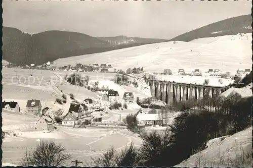 AK / Ansichtskarte Willingen Sauerland Winterpanorama Viadukt Hoehenluftkurort Kat. Willingen (Upland)