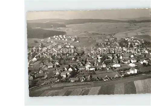 AK / Ansichtskarte Bottenhorn Fliegeraufnahme Kat. Bad Endbach