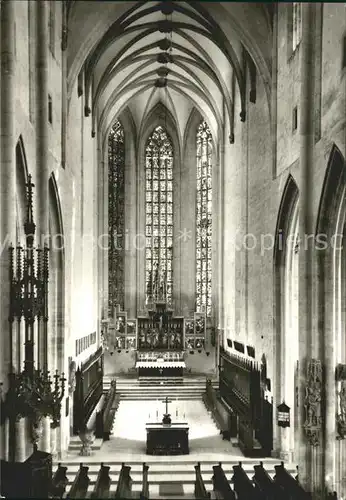 AK / Ansichtskarte Rothenburg Tauber St Jakobskirche Inneres Kat. Rothenburg ob der Tauber