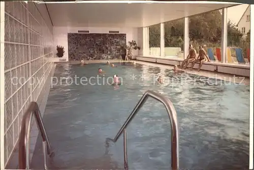 AK / Ansichtskarte Reinhardshausen Sanatorium Westfaelischer Hof Hallenbad Kat. Bad Wildungen