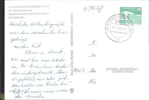 AK / Ansichtskarte Johanngeorgenstadt Schwibbogen  Kat. Johanngeorgenstadt