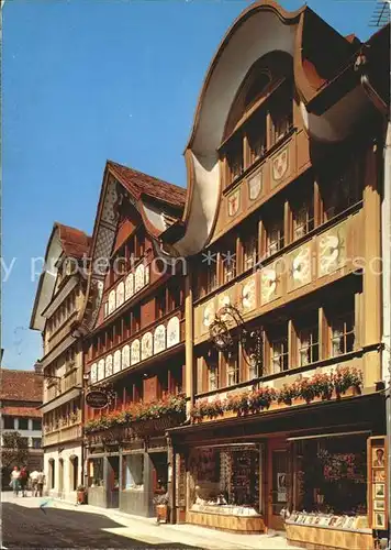 AK / Ansichtskarte Appenzell IR Hauptgasse Kat. Appenzell