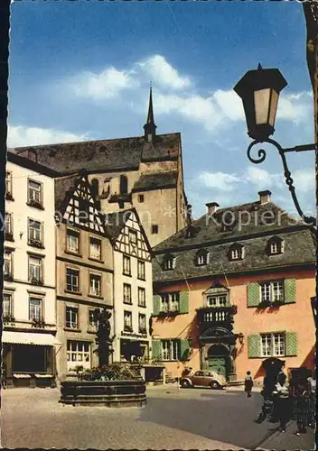 AK / Ansichtskarte Cochem Mosel Marktplatz Kat. Cochem