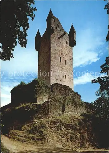 AK / Ansichtskarte Nassau Lahn Turm Stammburg Nassau Oranien Kat. Nassau