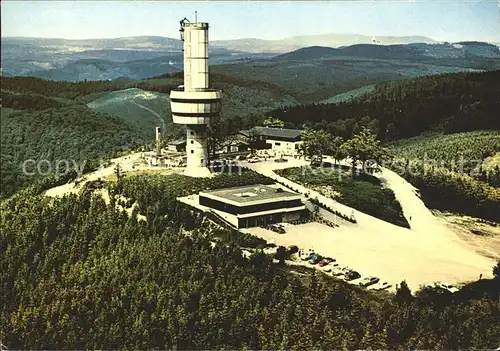 AK / Ansichtskarte Bad Sachsa Harz Hotel Berghof Ravensberg Aussichtsturm Fliegeraufnahme Kat. Bad Sachsa