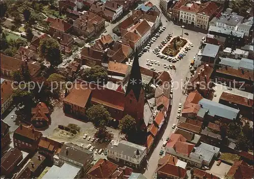 AK / Ansichtskarte Eutin Stadtmitte Kirche Fliegeraufnahme Kat. Eutin