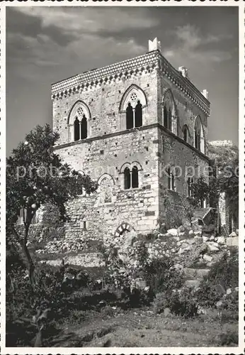 AK / Ansichtskarte Taormina Sizilien Palazzo Duca  Kat. 