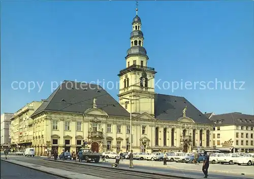 AK / Ansichtskarte Mannheim Altes Rathaus Untere Pfarrkirche Kat. Mannheim