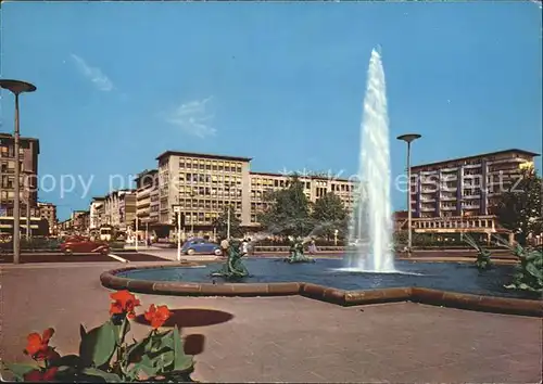 AK / Ansichtskarte Mannheim Planken Fontaene Kat. Mannheim