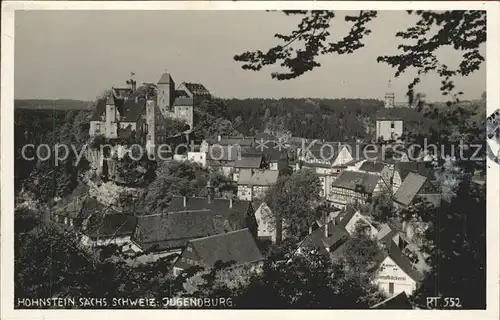 AK / Ansichtskarte Hohnstein Saechsische Schweiz Jugendburg Kat. Hohnstein