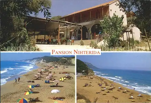 AK / Ansichtskarte Griechenland Greece Pension Nihterida Strand Kat. Griechenland