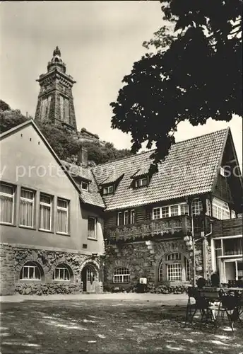 AK / Ansichtskarte Kyffhaeuser HO Gaststaette Burghof  Kat. Bad Frankenhausen