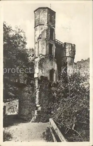 AK / Ansichtskarte Neckargemuend Burgruine auf dem Dilsberg Kat. Neckargemuend