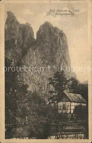 AK / Ansichtskarte Bad Muenster Stein Ebernburg Rheingrafenstein Felsen Kat. Bad Muenster am Stein Ebernburg