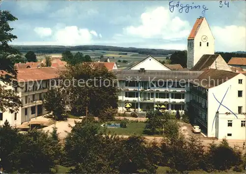 AK / Ansichtskarte Bad Goegging Kurheim Trajansbad Kirche Kat. Neustadt a.d.Donau