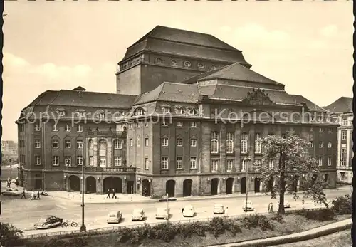 AK / Ansichtskarte Dresden Grosses Haus Oper Kat. Dresden Elbe