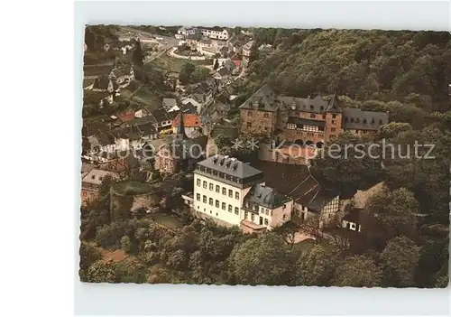 AK / Ansichtskarte Blankenheim Ahr Fliegeraufnahme Jugendherberge Burg Blankenheim Kat. Blankenheim