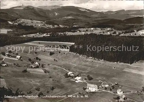 AK / Ansichtskarte Raitenbuch Lenzkirch Fliegeraufnahme Gasthaus Pension Gruener Baum Kat. Lenzkirch