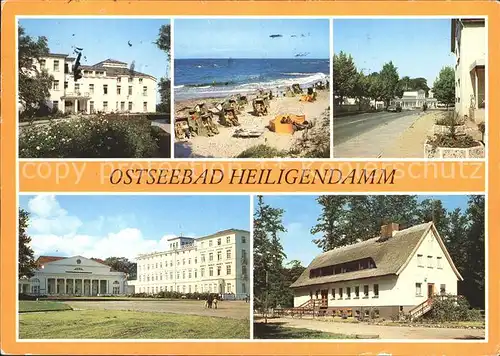 AK / Ansichtskarte Heiligendamm Ostseebad Maxim Gorki Haus Strand Haus Mecklenburg Ferienheim Kat. Bad Doberan