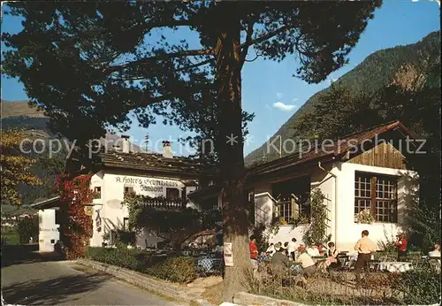 AK / Ansichtskarte St Leonhard Passeier A. Hofers Geburtshaus Sandwirt  Kat. St Leonhard in Passeier Suedtirol