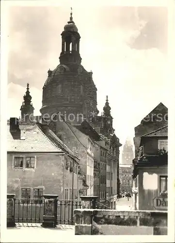 AK / Ansichtskarte Dresden Frauenkirche vor der Zerstoerung Kat. Dresden Elbe