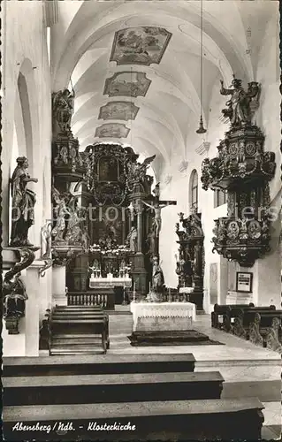 AK / Ansichtskarte Abensberg Klosterkirche Kanzel Kat. Abensberg