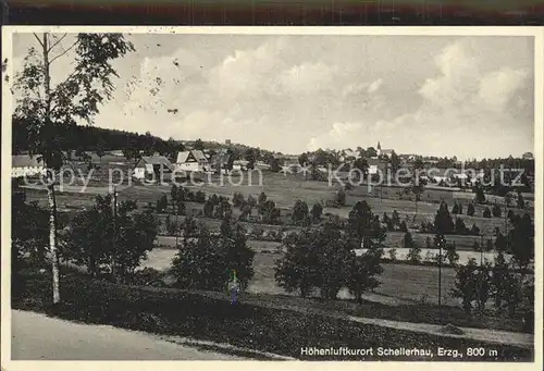 AK / Ansichtskarte Schellerhau Panorama Hoehenluftkurort Kat. Altenberg