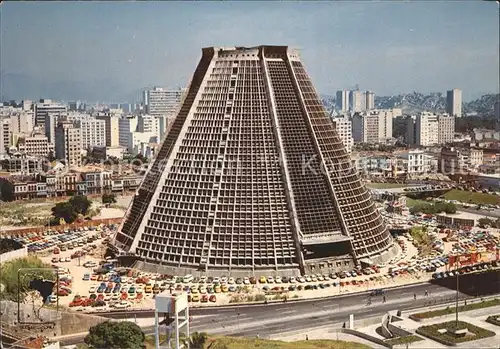 AK / Ansichtskarte Rio de Janeiro New Cathedral Hochhaus Kat. Rio de Janeiro