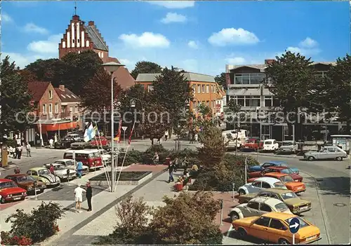 AK / Ansichtskarte Heiligenhafen Ostseebad Marktplatz Bad an der Vogelfluglinie Deutschland Daenemark Kat. Heiligenhafen