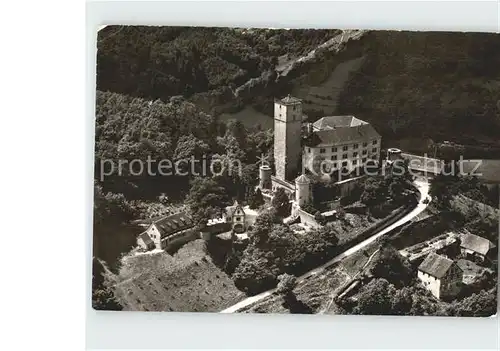 AK / Ansichtskarte Neckarmuehlbach Burg Guttenberg Fliegeraufnahme Kat. Hassmersheim