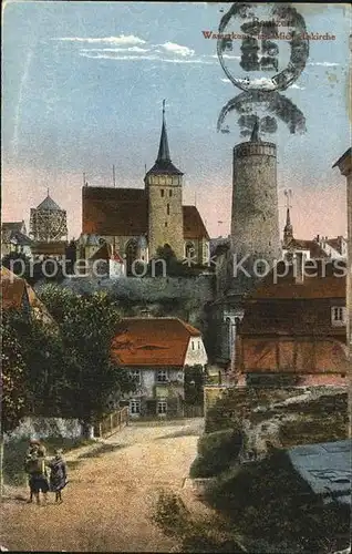 AK / Ansichtskarte Bautzen Alte Wasserkunst Michaeliskirche Kat. Bautzen