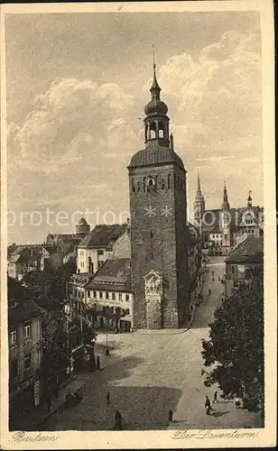 AK / Ansichtskarte Bautzen Lauenturm Serie Deutsche Heimatbilder Kupfertiefdruck Kat. Bautzen