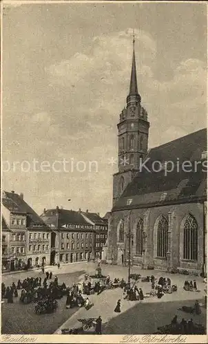 AK / Ansichtskarte Bautzen Petrikirche Serie Deutsche Heimatbilder Kupfertiefdruck Kat. Bautzen