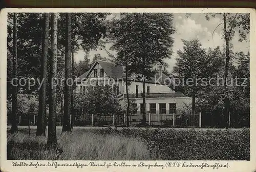 AK / Ansichtskarte Klingenberg Sachsen Waldkinderheim Gemeinnuetziger Verein zu Dresden Kindererholungsheim Kat. Pretzschendorf