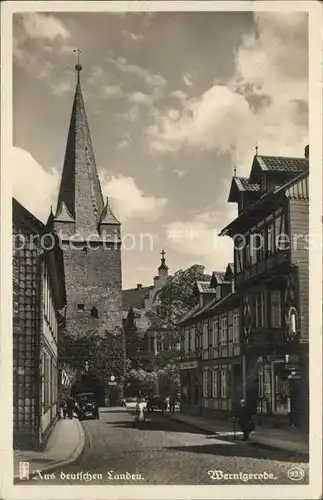 AK / Ansichtskarte Wernigerode Harz Westentor Kat. Wernigerode