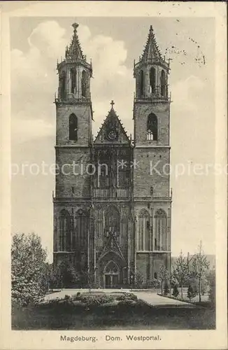 AK / Ansichtskarte Magdeburg Dom  Kat. Magdeburg