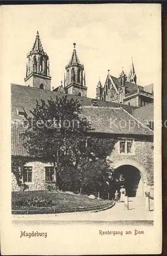 AK / Ansichtskarte Magdeburg Remtergang Dom Kat. Magdeburg