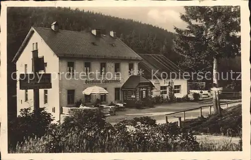 AK / Ansichtskarte Hirschsprung Gasthaus Ladenmuehle Kat. Altenberg