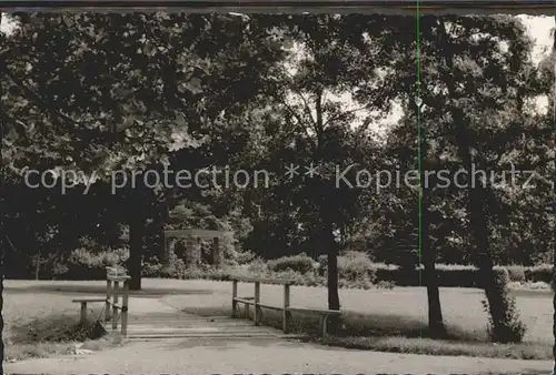 AK / Ansichtskarte Burgdorf Hannover Stadtpark Kat. Burgdorf