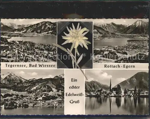 AK / Ansichtskarte Rottach Egern Tegernsee Bad Wiessee Kat. Rottach Egern