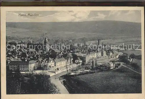 AK / Ansichtskarte Hann. Muenden Panorama Kat. Hann. Muenden