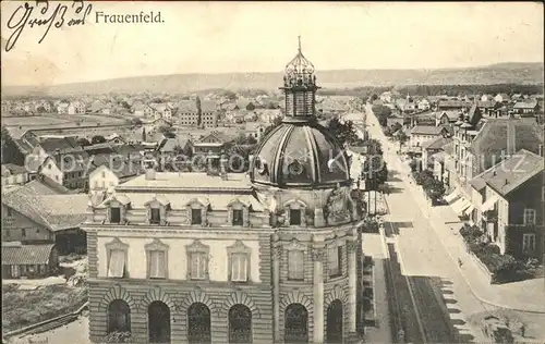 AK / Ansichtskarte Frauenfeld Stadtansicht / Frauenfeld /Bz. Frauenfeld