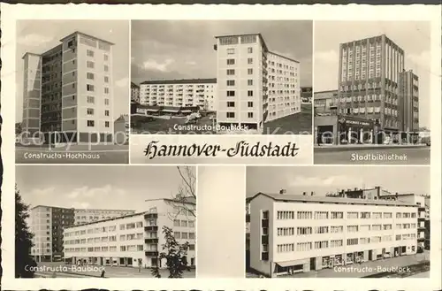 AK / Ansichtskarte Hannover Stadtbibliothek Constructa  Baublock Kat. Hannover