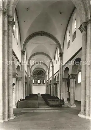 AK / Ansichtskarte Knechtsteden Missionshaus Abteikirche Inneres Kat. Dormagen