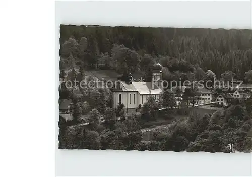 AK / Ansichtskarte Triberg Schwarzwald Wallfahrtskirche Kat. Triberg im Schwarzwald